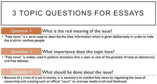 how to write a good topic sentence for an essay